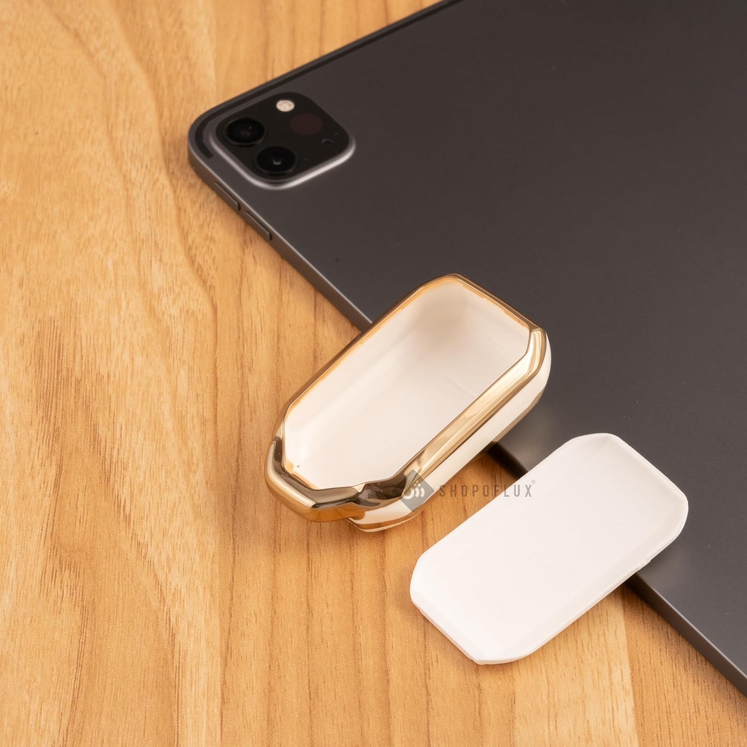 SHOPOFLUX Leather TPU Key Cover Compatible with Baleno, Grand Vitara, XL6, Swift, Brezza, Celerio, Ignis, Ertiga, Dzire, Fronx, Urban Cruiser, Glanza, Hyryder