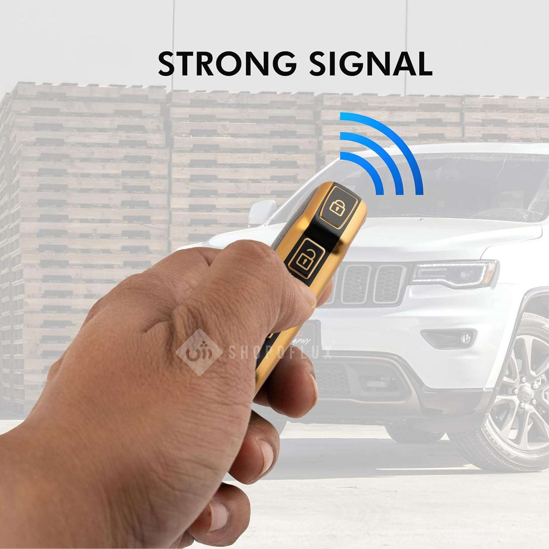 SHOPOFLUX TPU Key Cover Compatible with Kia Seltos 2024 2023 Facelift HTX | Carens X Line | Sonet Facelift 4 Button Smart Key