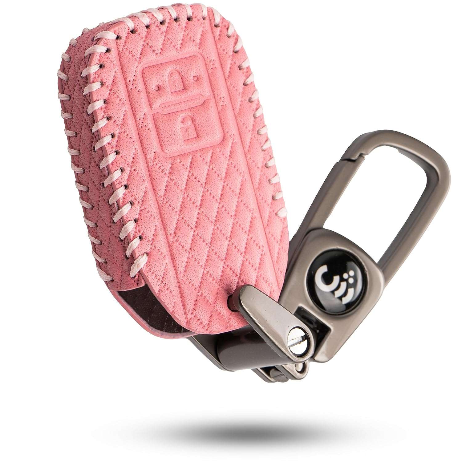 SHOPOFLUX Leather Key Cover Compatible with toyota and suzuki Baleno, Grand Vitara, XL6, Swift, Brezza, Celerio, Ignis, Ertiga, Dzire, Fronx, Urban Cruiser, Glanza, Hyryder Black