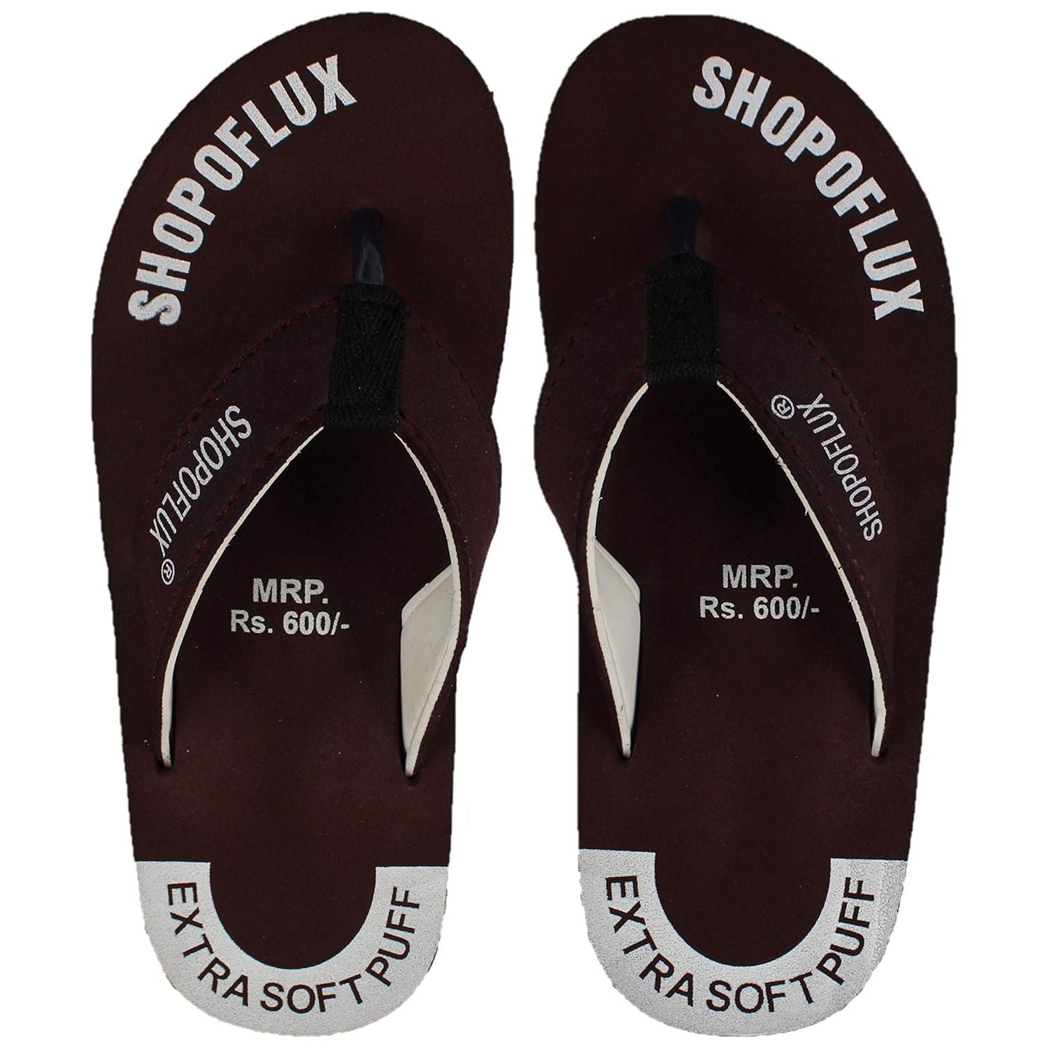 SHOPOFLUX® Ortho Slippers for Men | Orthopedic Slippers for soft heel pain daily use Blue, numeric_10