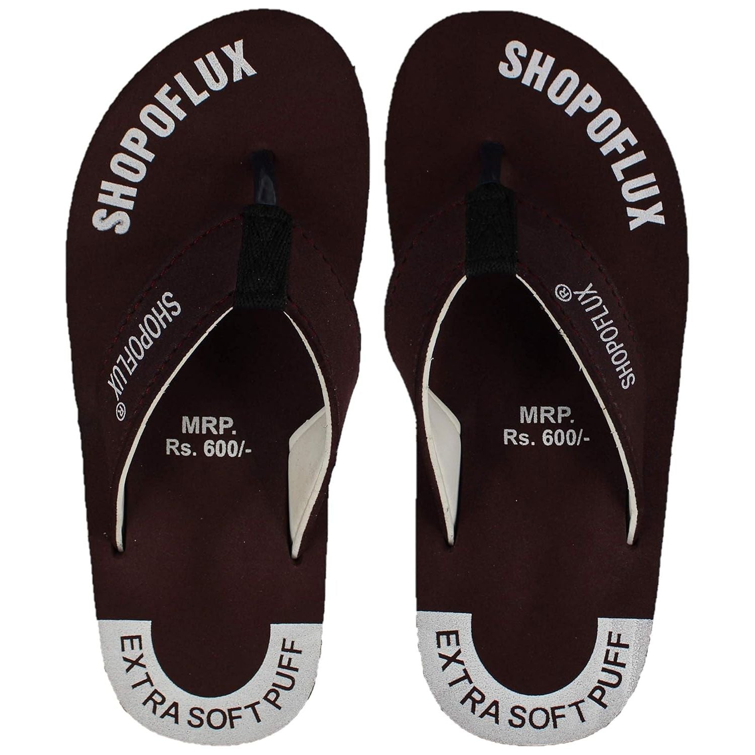 SHOPOFLUX® Ortho Slippers for Men | Orthopedic Slippers for soft heel pain daily use (Blue, numeric_10) Shopoflux