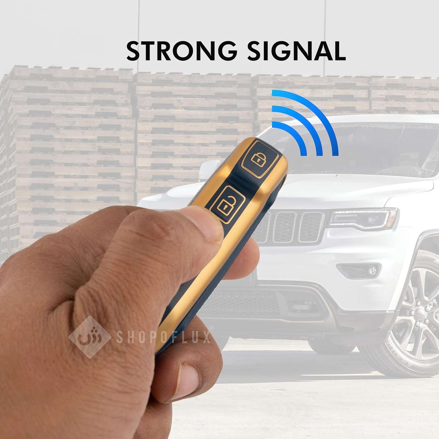 SHOPOFLUX TPU Key Cover Compatible with Kia Seltos 2024 2023 Facelift HTX | Carens X Line | Sonet Facelift 4 Button Smart Key