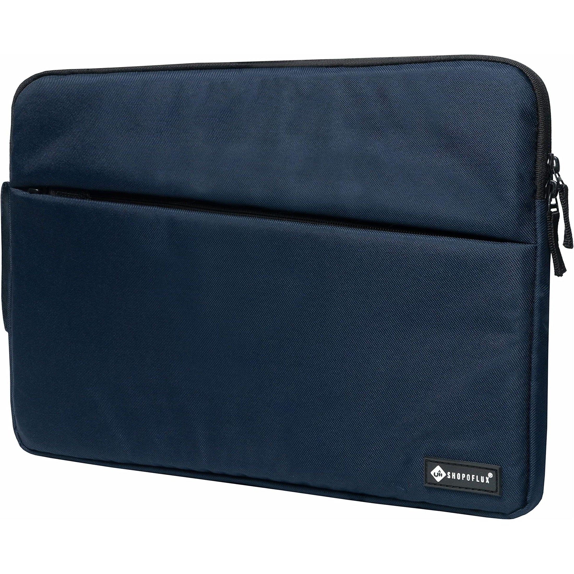 Shopoflux Laptop Sleeve Case Cover Bag for 15.6 Inch Laptop for Men and Women Waterproof with Front Pocket Blue, 16 X 11 X 1.2 Inch Blue