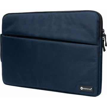 Shopoflux Laptop Sleeve Case Cover Bag for 15.6 Inch Laptop for Men and Women Waterproof with Front Pocket Blue, 16 X 11 X 1.2 Inch Blue