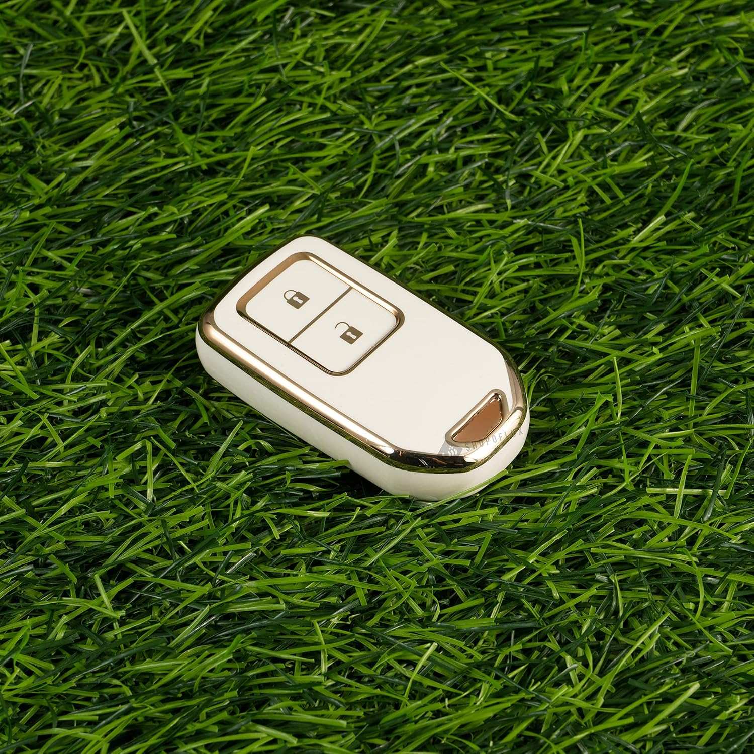 Shopoflux® TPU Key Cover Compatible for Honda Elevate | BRV | WRV | CRV | Jazz | City 2 Button Smart Key