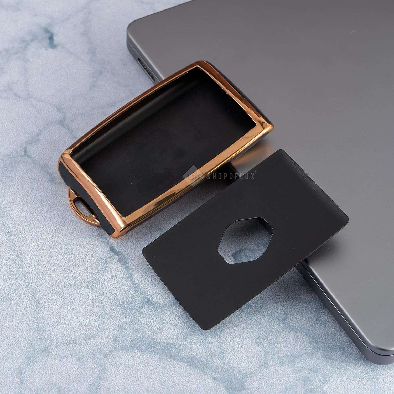 Shopoflux® TPU Key Cover Compatible with Renault Triber | Kiger Smart Key