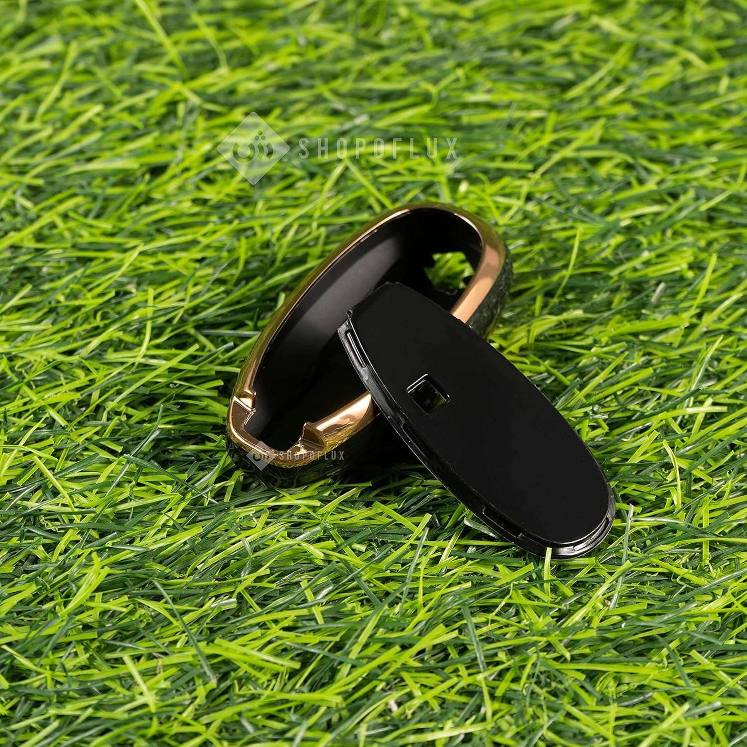 Shopoflux® TPU Key Cover Compatible with toyota and suzuki Baleno | Breeza | S Cross | Ciaz | Swift 2 Button Smart Key