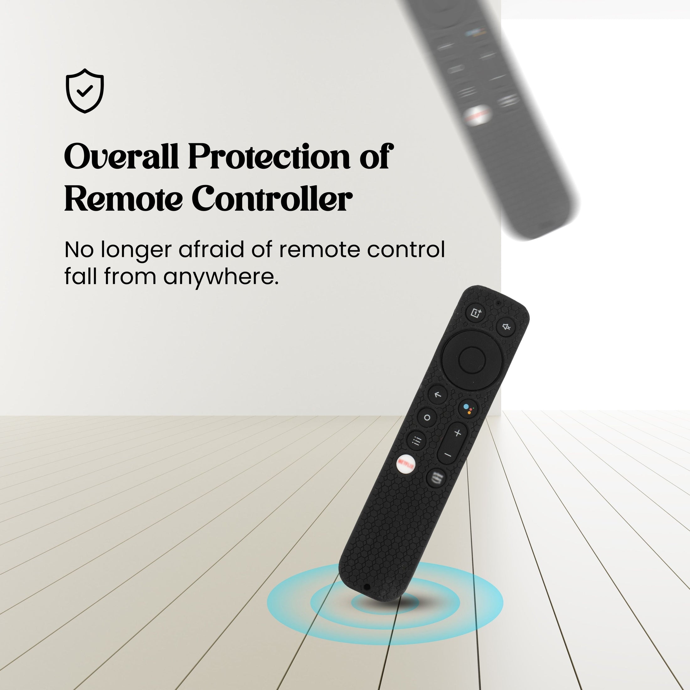 SHOPOFLUX Silicone Remote Cover Compatible with Oneplus Q Series/U Series / Y1S / Y1S Edge Smart LED TV Remote